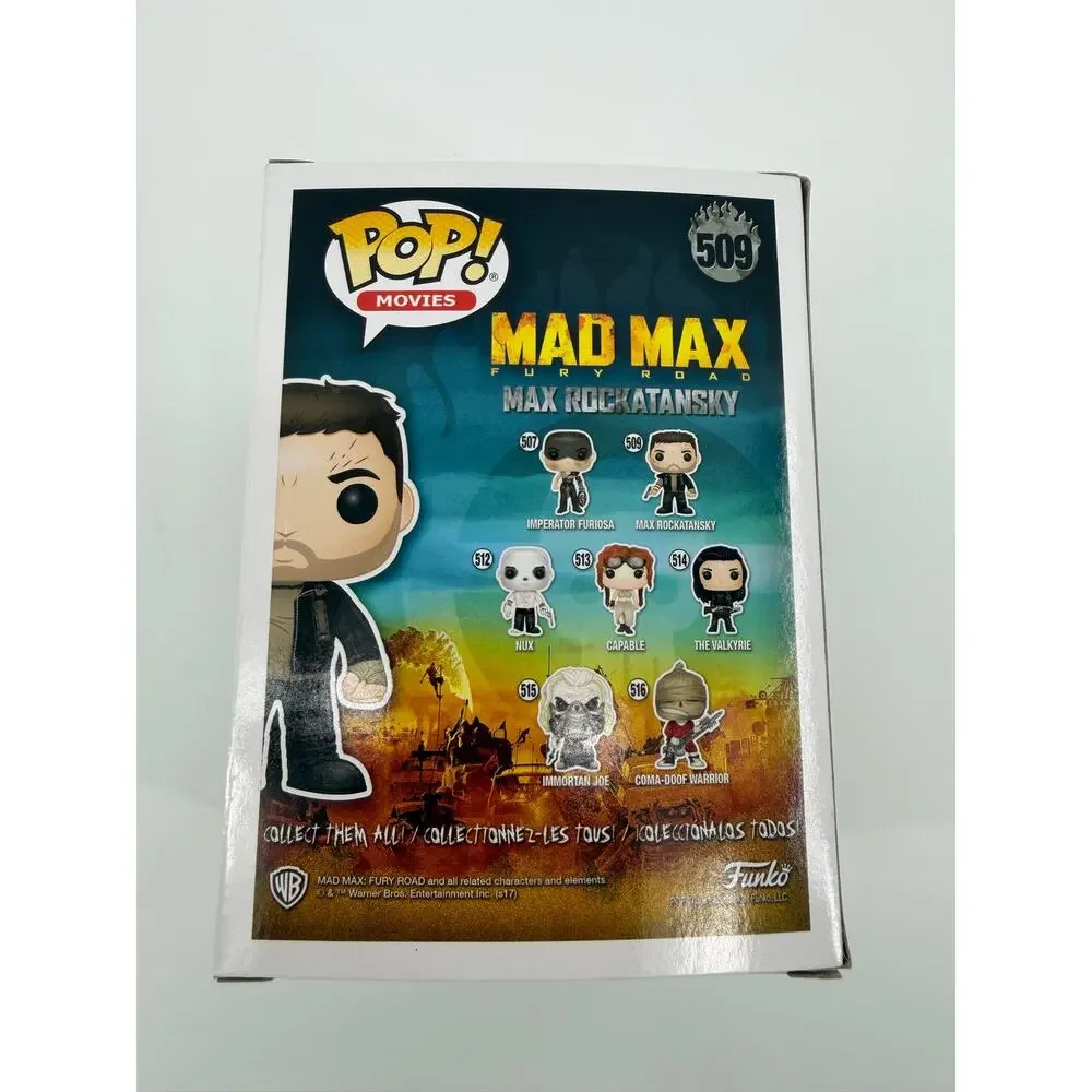 Pop! Movies Mad Max Fury Road Max Rockatansky #509